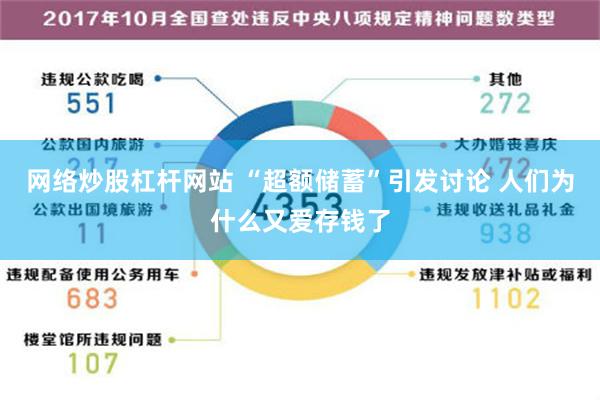 网络炒股杠杆网站 “超额储蓄”引发讨论 人们为什么又爱存钱了