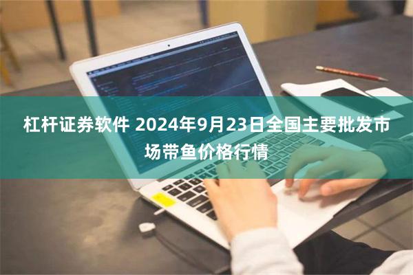 杠杆证券软件 2024年9月23日全国主要批发市场带鱼价格行情