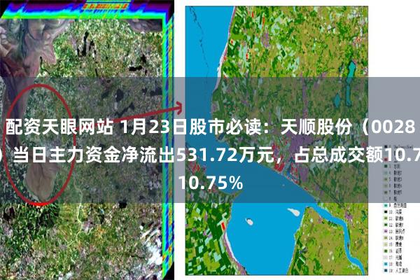 配资天眼网站 1月23日股市必读：天顺股份（002800）当日主力资金净流出531.72万元，占总成交额10.75%