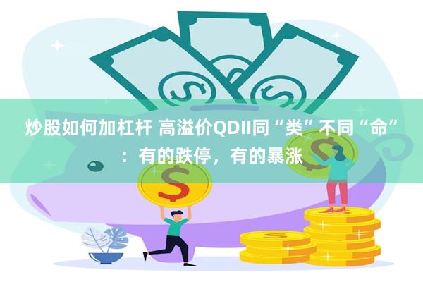 炒股如何加杠杆 高溢价QDII同“类”不同“命”：有的跌停，有的暴涨